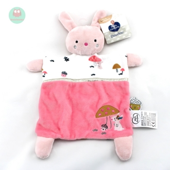 doudou_plat_lapin_rose_blanc_gland_champignon_mots_denfants