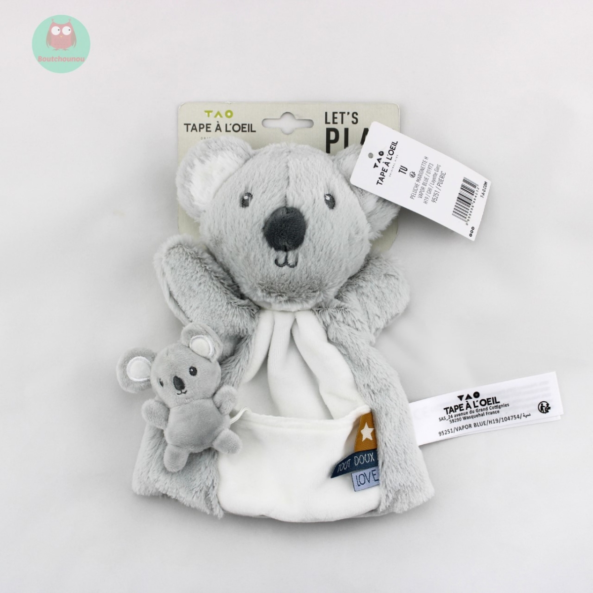 doudou_marionnette_koala_avec_son_petit_tao_tape_a_loeil