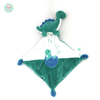 doudou_plat_dinosaure_diplodocus_vert_blanc_bleu_tex_baby