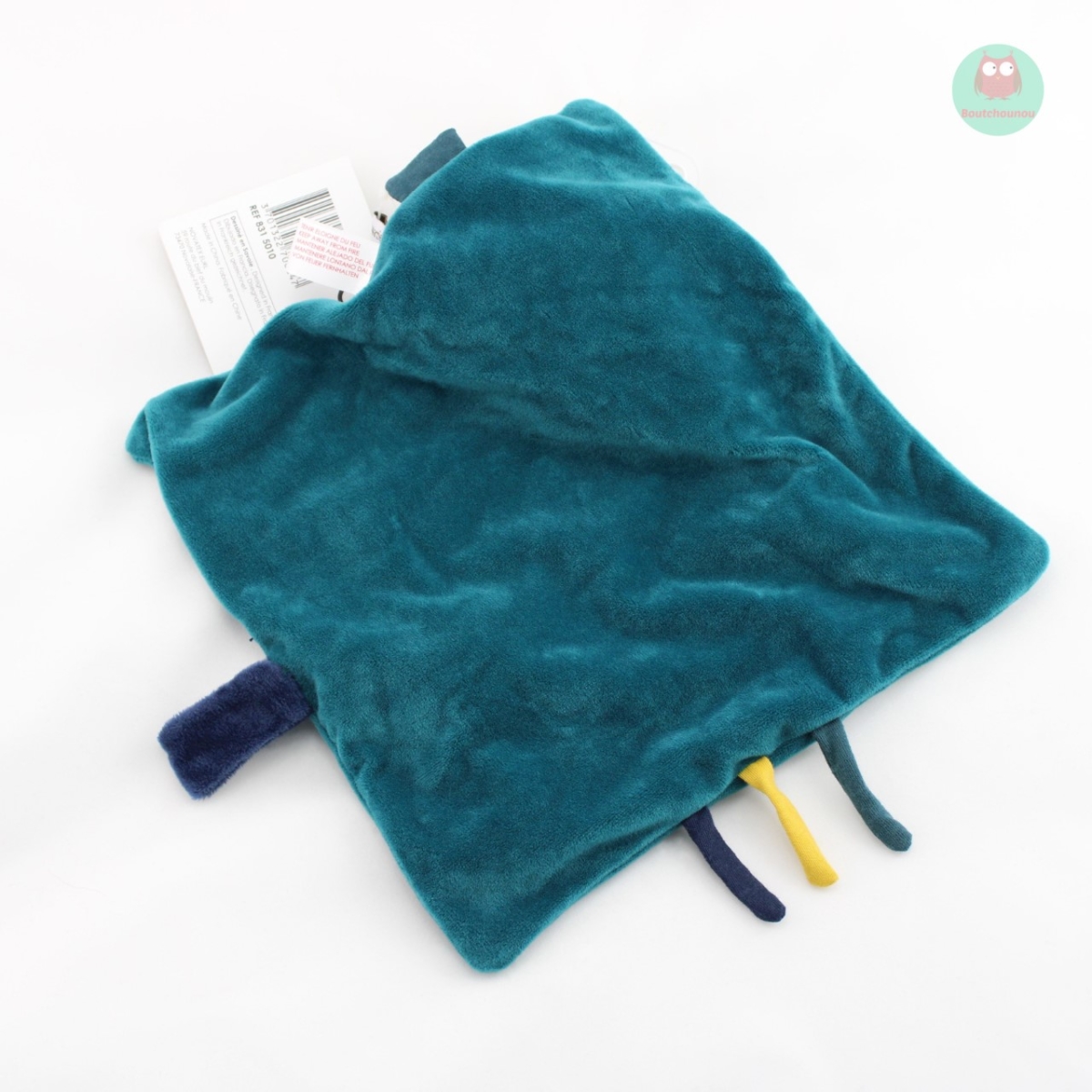doudou_ours_bleu_vert_bonnet_lama_mours_trois_kilos_sept
