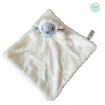 doudou_mouton_agneau_ecru_et_foulard_bleu,_grelot,__tex