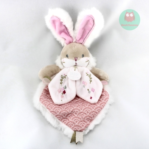 doudou_lapin_rose_saumon_lapin_de_sucre_doudou_et_compagnie