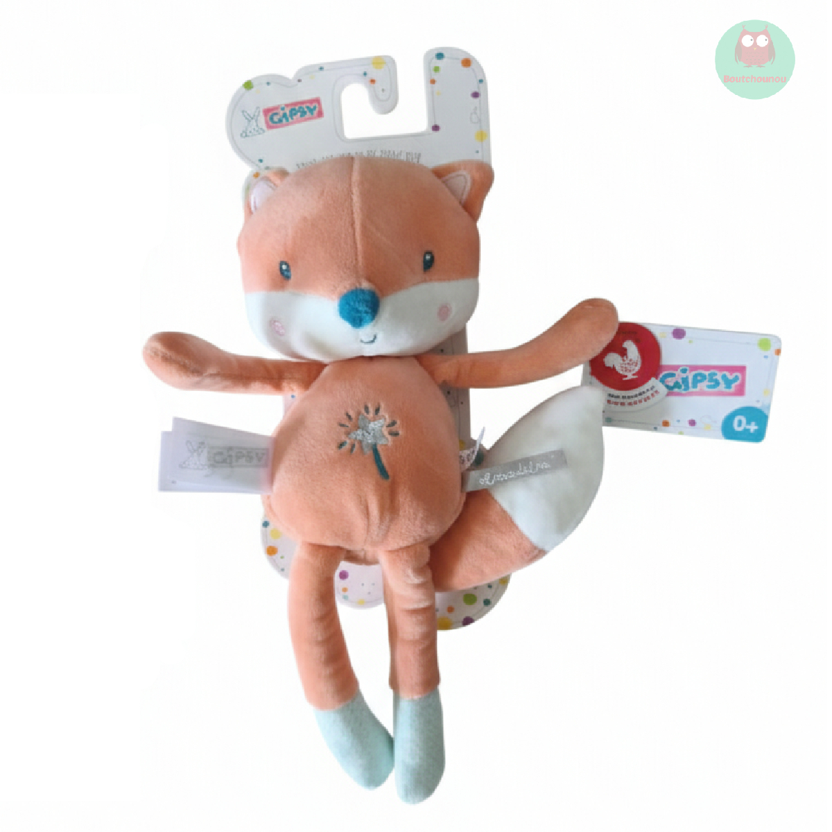 doudou_renard,_orange,_blanc,_bleu,_etoile,_baguette_magique,_gipsy