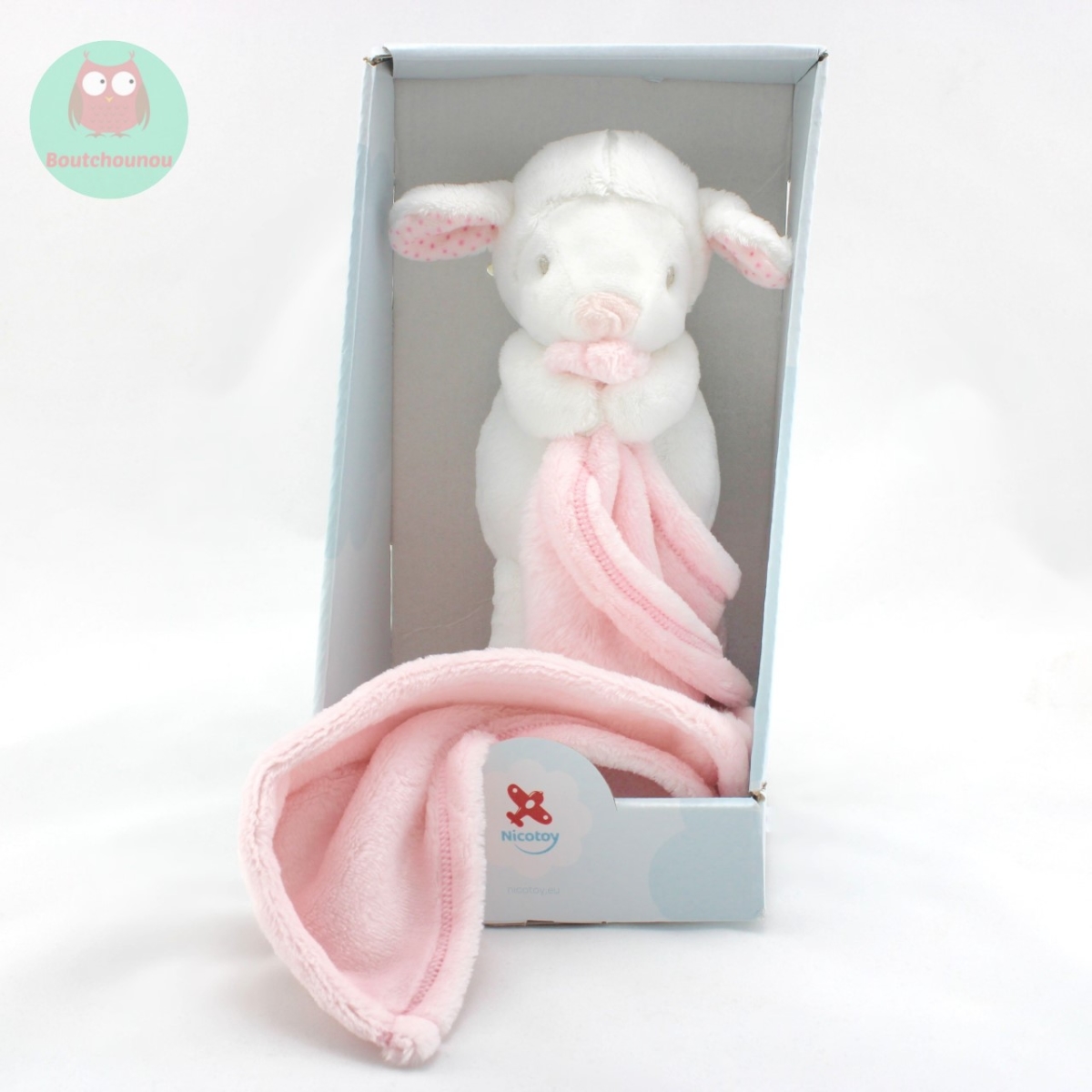 doudou_mouton_agneau_rose_et_blanc_avec_grand_mouchoir_nicotoy
