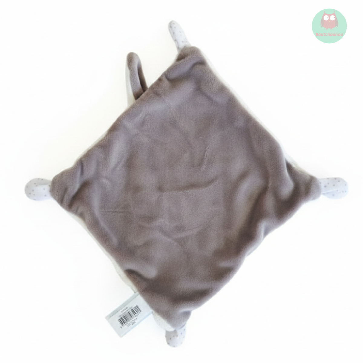 doudou_plat_lapin_,_feuille_jaune,_+/-_23_cm,_baby_nat