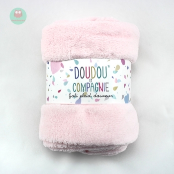 plaid_rose_pale_doudou_et_compagnie