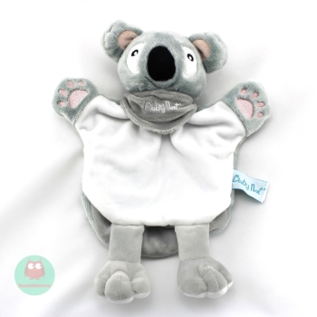 doudou_marionnette_koala_gris_blanc_rose_foulard_nature_baby_nat