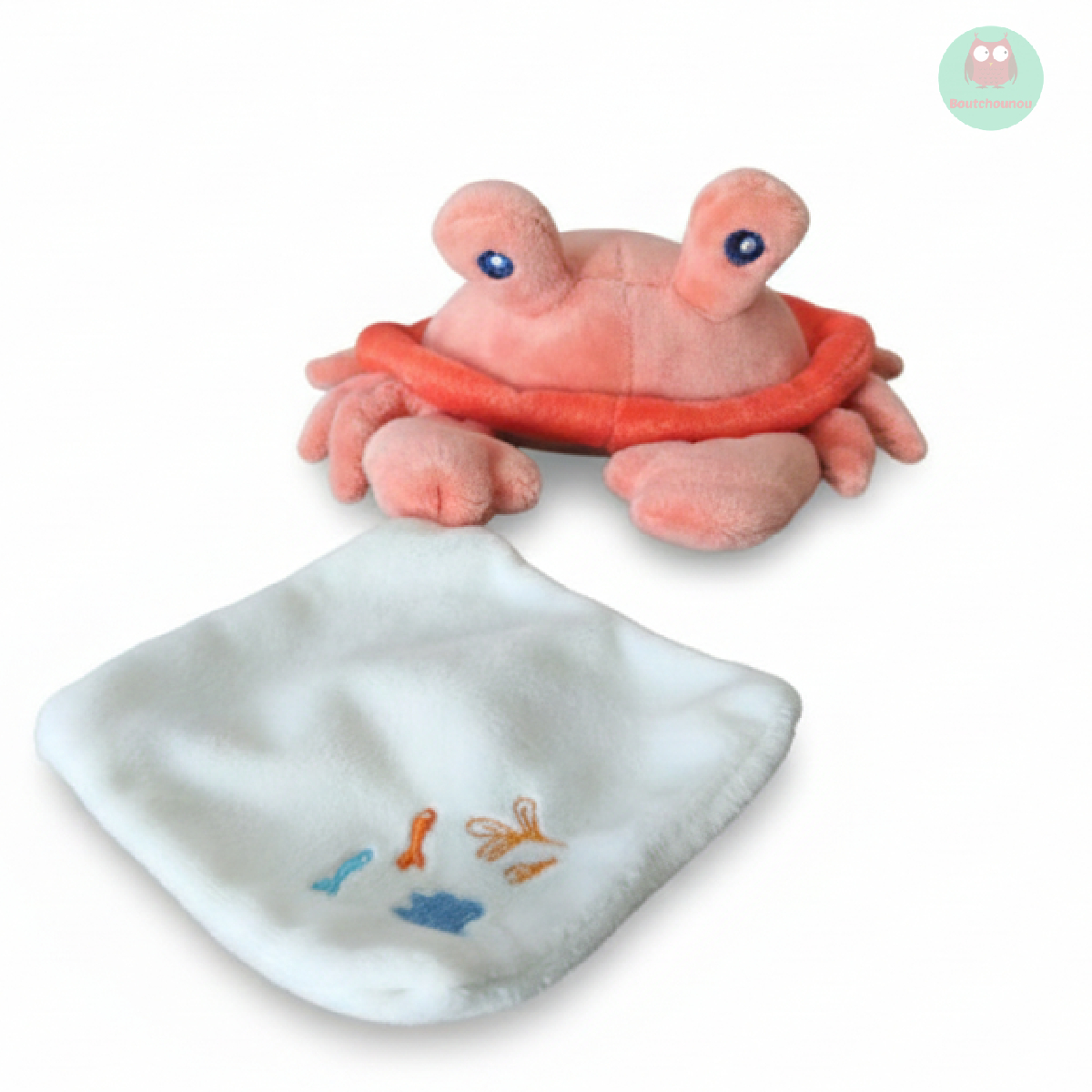 doudou_crabe_avec_mouchoir_blanc,_poisson,_doudou_et_compagnie