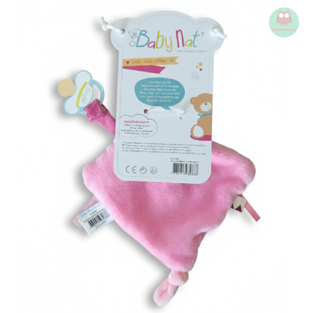 doudou_ours,_attache_tetine_sucette,_rose,_vert,_baby_nat