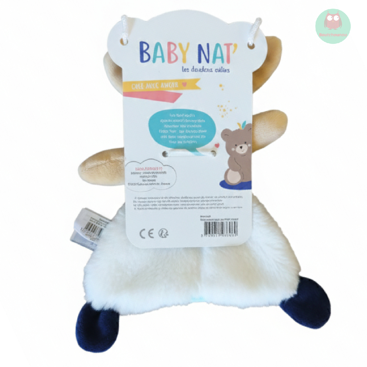 doudou_lapin_poupi_marine,_attache_tetine,_sucette,_baby_nat
