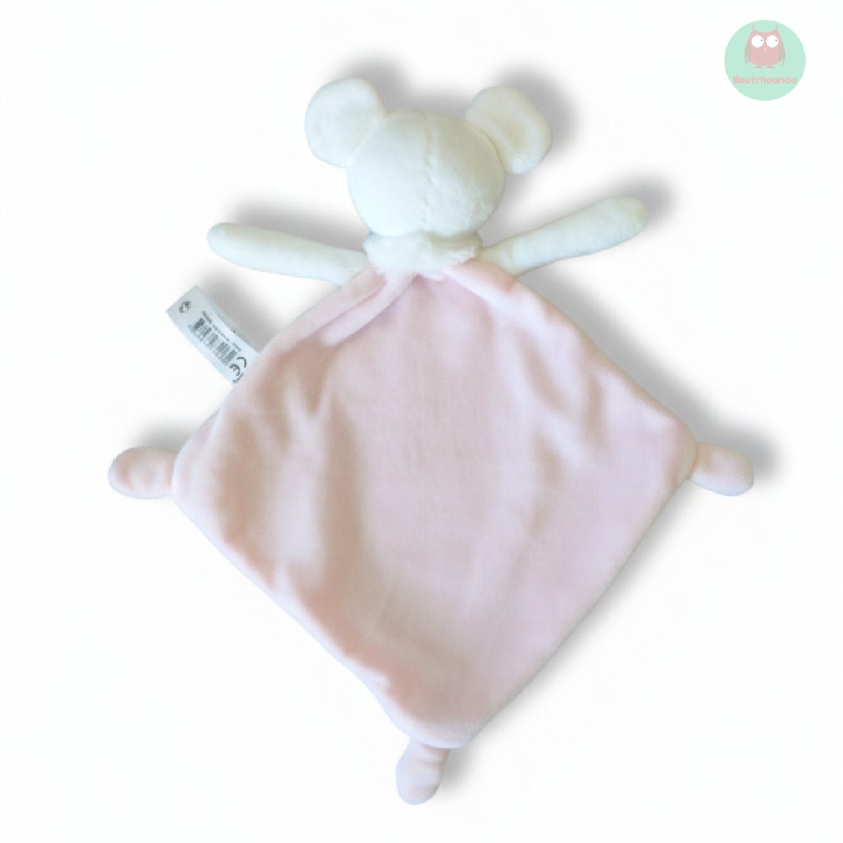 doudou_souris,_rose_et_blanc,_oiseau,_fleurs,_tex_baby