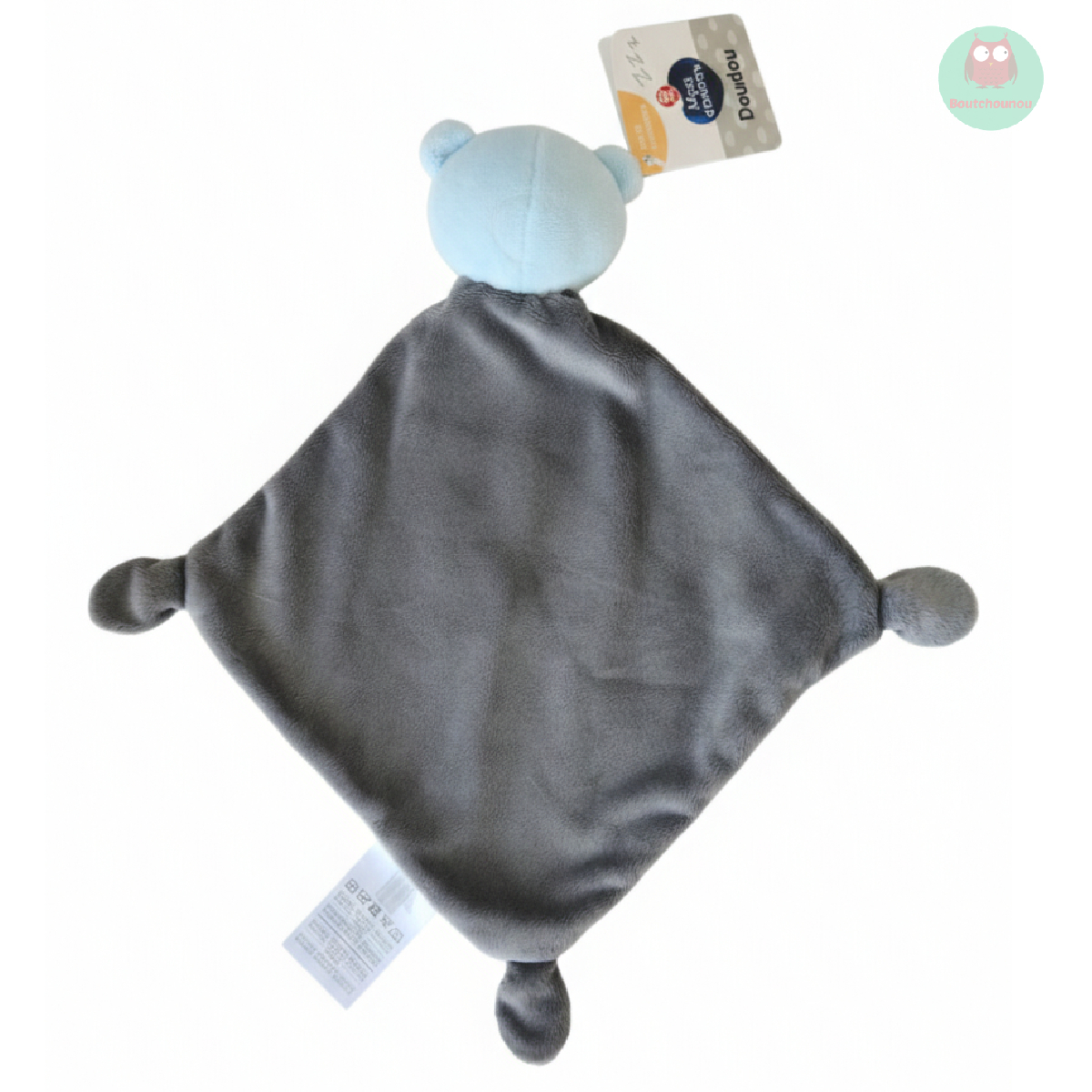 doudou_ours_bleu_avec_cape_grise_et_blanche,_phoques,_ours,_sapins,_mots_denfants