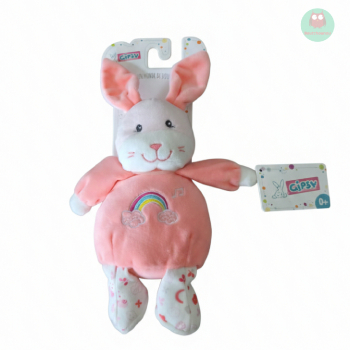 doudou_lapin_musical,_corail,_arc-en-ciel,_gipsy