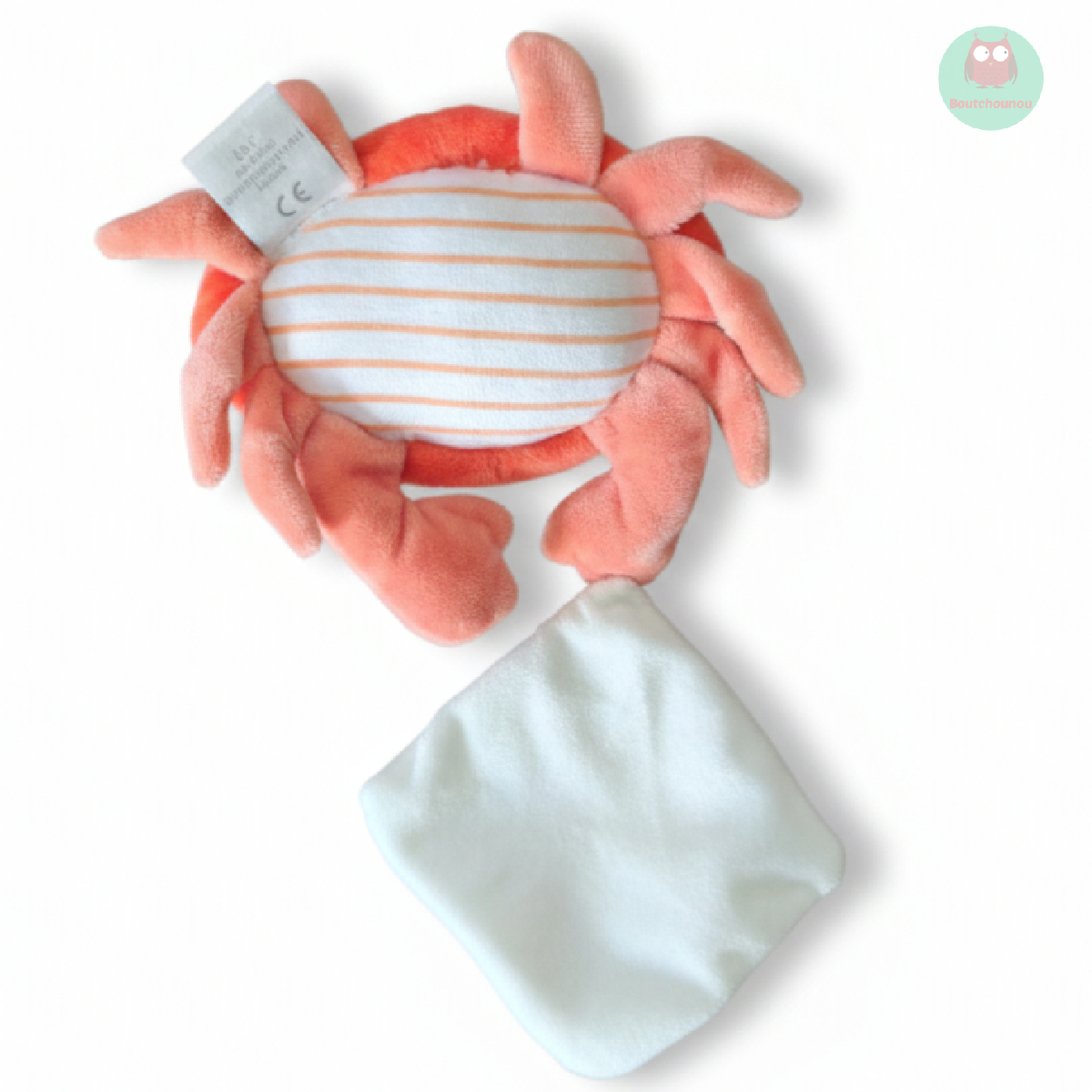 doudou_crabe_avec_mouchoir_blanc,_poisson,_doudou_et_compagnie