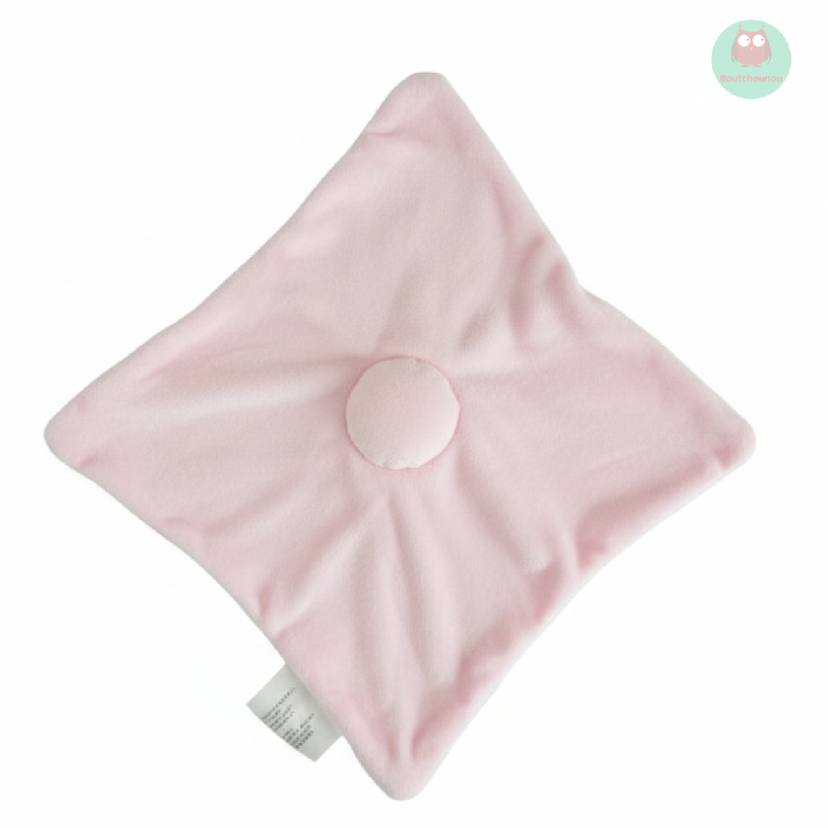 doudou_plat_lapin_rose,_gris,_bisous,_mots_denfants