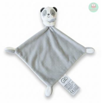 doudou_panda_blanc_et_gris,_avec_mouchoir,_mots_denfants