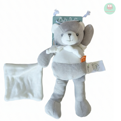 doudou_ours_blanc_et_gris_avec_mouchoir,_coton_bio,_baby_nat