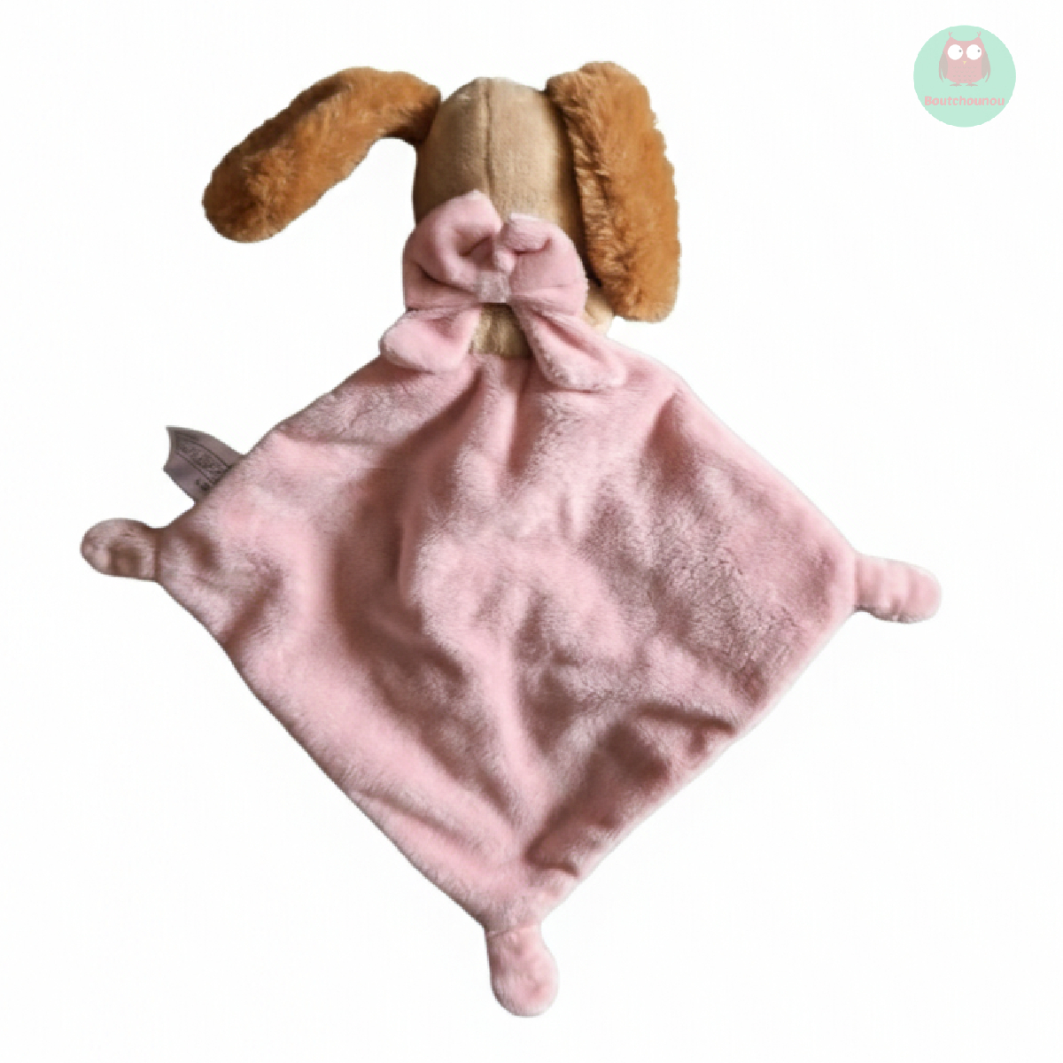 doudou_chien_lady,_beige,_rose,_fleur,_papillon,_disney_baby