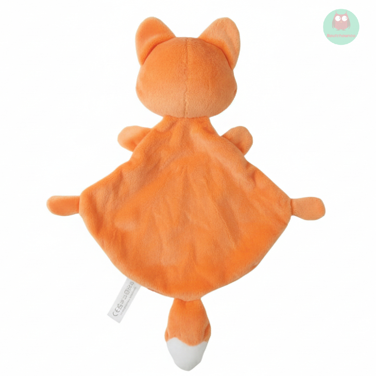 doudou_renard_plat_orange_et_blanc,_nicotoy,_simba_toys