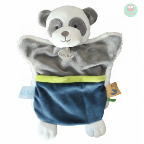doudou_marionnette_panda,_gris,_blanc,_bleu,_vert,_baby_nat
