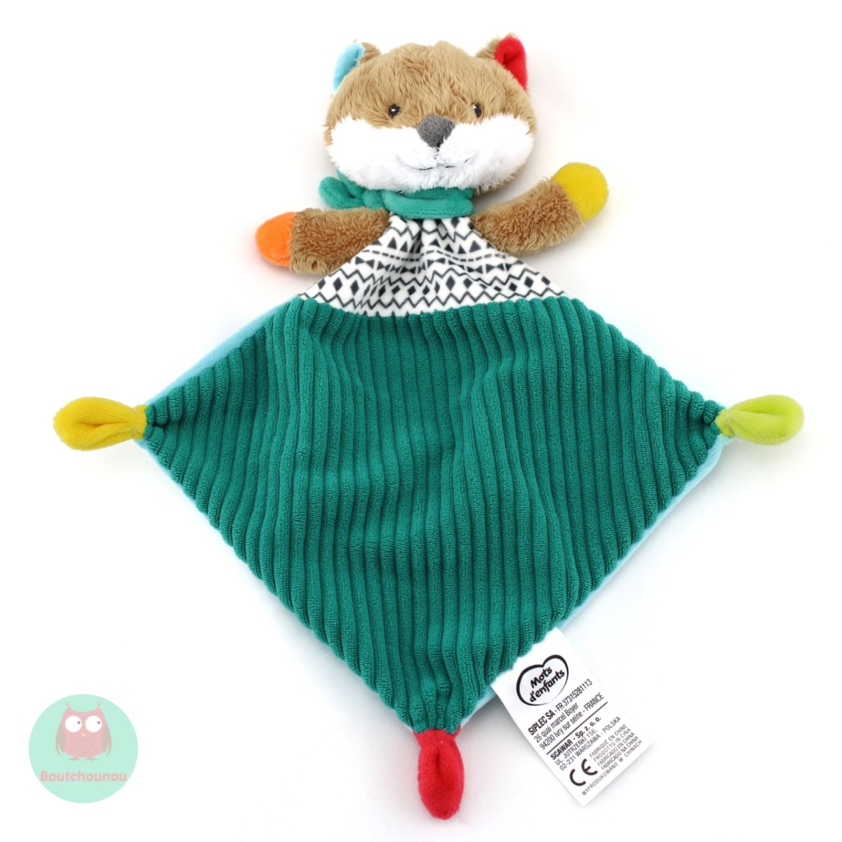 Doudou renard leclerc store